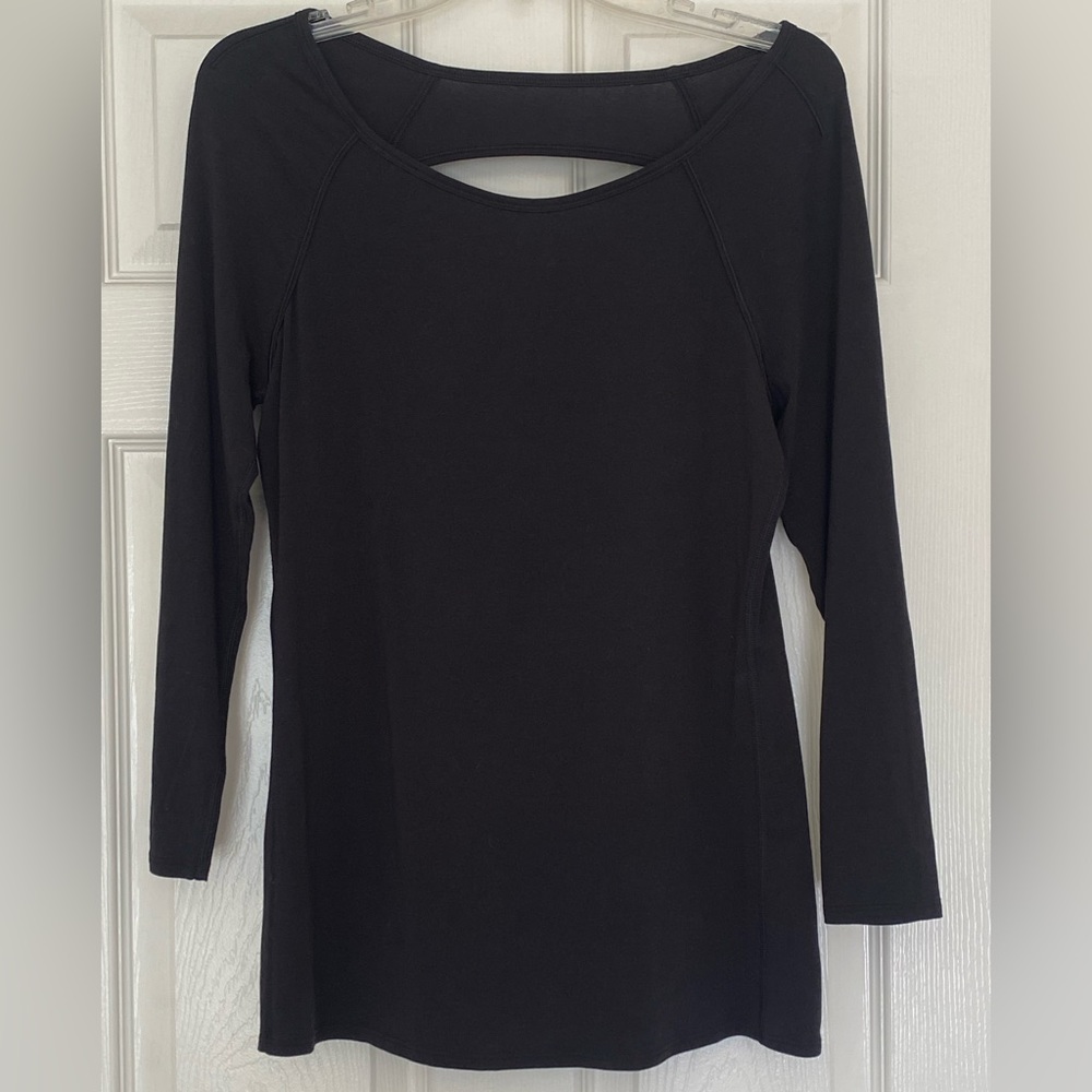 Perfect Condition Lululemon Long Sleeve Shirt with Open Back